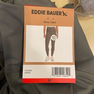 Eddie Bauer Trail Tight Leggings Green Women’s M NWT Hiking Active